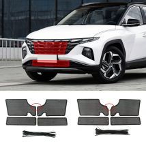 Für Hyundai Tucson 2021 2022 2023 2024 Front grills Insekten netze Kühler Kondensator Schutzhülle Anti Edelstahl 3D Mesh