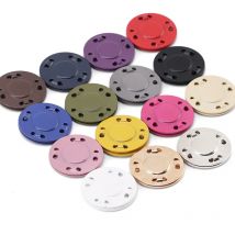 5 paia/set Bottoni magnetici Bottoni invisibili per il ricamo Uso per giacca/cappotto/cardigan/borsa Bottoni automatici per cucire fai da te per abbigliamento