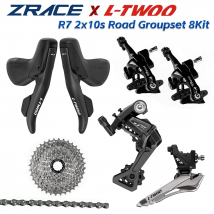 LTWOO R7 Rennrad 2x10s, 20s Road 8Kit, ZRACE Bremse + Kassette + Ketten + Schalthebel + R/F Schaltwerke, 4700, R3000