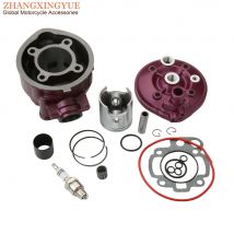 Motorrad 49mm 90cc Big Bore Zylinder Kit & Kopf Für Beta 50 RR Alu Enduro Motard Track RK6 50cc LC