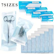 200/50/10 Stück selbstdichtende Sterilisationsbeutel, Taschen, 7 Größen, medizinische Tasche, Einweg-Nagelkunst-Tattoo-Zubehör, Zubehör
