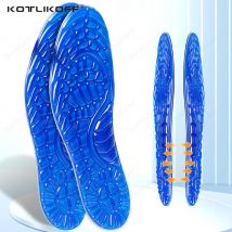 Wkładki ortopedyczne żelowe silikonowe podpierające łuk stopy, amortyzujące wstrząsy, miękka poduszka, masujące do sportu, biegania, chodzenia, wkładka ortopedyczna.