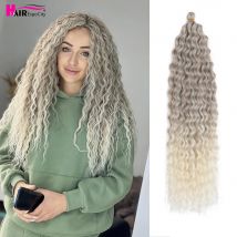 Ariel Curl Haar Synthetische Wasser Welle Twist Häkeln Haar Natürliche Afro Locken Haar Für Weben Tiefe Wellenförmige Flechten Haar Extensions