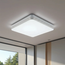 Modern style LED Ceiling Light 15-30cm Square Ceiling Panel Light 18W-48W Home Bedroom Living Room Lightings Decoration 110-220V
