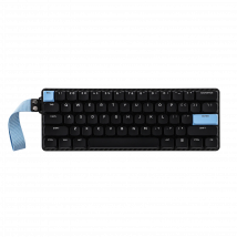 EPOMAKER Carbon60 60% QMK/VIA ANSI VIA Type-C Wired/Bluetooth 5.0/2.4GHz Tastiera meccanica portatile wireless Custodia in fibra di carbonio