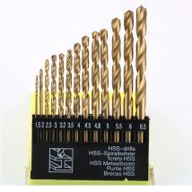 Set di punte da trapano metriche da 13 pezzi, punta in carburo di tungsteno da 3/16”-1/2” per vetro, metallo, piastrelle, cemento, strumento di perforazione professionale