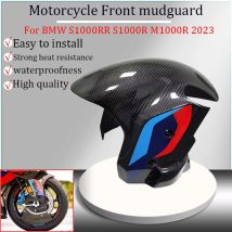Für BMW S1000RR M1000R S1000R M1000RR S1000XR 2023, Motorradteile, Kohlefaser-Kotflügel vorne, neuer Thunder-Version-Kotflügel