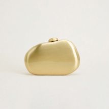 Frauen Metall Gold Spiegel Shell Tasche süße Abend Clutch Tasche mit Riemen für Hochzeit Party kleine Geldbörsen Designer Handtaschen