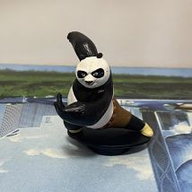 Kung Fu Pandase 3Po Li Shan Actionfiguren Modellspielzeug Sammlerstück Desktop-Dekorationen Geschenke für Kinder