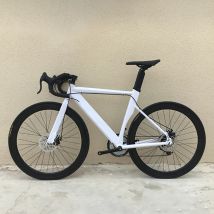 700C Rennrad Rahmen aus Aluminiumlegierung Fahrradgeschwindigkeiten Doppelscheibenbremse City Commuter 40 mm Felgenhöhe Racing 48 cm 52 cm