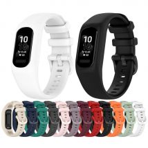 Pasek do zegarka Garmin Vivosmart 5 Pasek z etui Pasek do zegarka sportowego Miękka silikonowa ramka na nadgarstek do Smart5