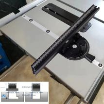 1 Satz neue Gehrung lehre und 400mm Aluminium profil Zaun Sägen Montage Winkel Lineal für Tisch kreissäge Fräser Tisch Holz