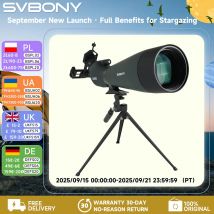 Lornetki Svbony SV28A 25-75x100/20-60x80 FMC Idealne dla początkujących w strzelbactwie, do obserwacji dzikiej przyrody i przygód na świeżym powietrzu.