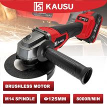 125 millimetri M14 Brushless Elettrico Smerigliatrice Angolare Ricaricabile A Velocità Variabile di Metallo Legno Lucidatura Utensili Elettrici Per Makita 18V Batteria