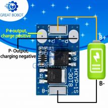 Bs lifepo4 batterie bms 1s 3,2 v 7a lade karte kurzschluss schutz pcm selbst wiederherstellung mit temperatur schutz