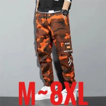 Neue Koreanische Mode Stil Casual Hosen Männer Baumwolle Cargo Hosen Männlichen Plus Größe Camouflage Streetwear Y2K Harem Jogger Camo Trend