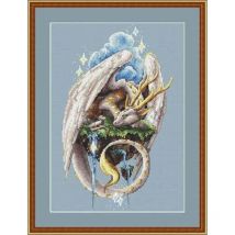 ZZ6301 Cross Stitch Kits Cross-stitch Kit embroidery Threads for embroidery Set Christmas Hobby embroidery Sets for embroidery