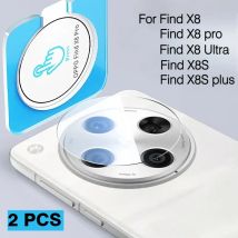 Obiettivo della fotocamera per OPPO Find X8 Ultra Find X8 Pro X8S Plus + Protezioni per fotocamera Installazione localizzatore copriobiettivo in vetro temperato