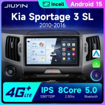 Android 14 Auto Radio Dla KIA Sportage 3 2010-2016 Carplay 4G Car Multimedia GPS 2din autoradio AI Voice 2 din Octa 8 Core
