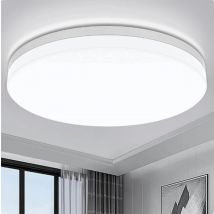 Lampada da soffitto a LED rotonda ultrasottile Apparecchio da incasso impermeabile 6500K Luce diurna Illuminazione domestica moderna per corridoio cucina camera da letto
