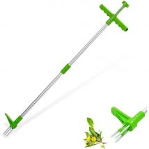 Estrattore per erbacce Manico lungo Stand Up Weeder Strumento per diserbo da giardino Estrattore per erbacce per dente di leone, pinza per radici di erbacce standup