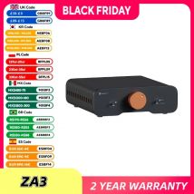 Fosi Audio ZA3 Amplificatore di potenza stereo TPA3255 Amplificatore audio HiFi in classe D per altoparlante da scaffale passivo con ingresso XLR/RCA/bilanciato