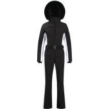 One Piece Ski Suit for Women, Jumpsuit, Overall Clothing, Thicken, Thermal, Waterproof, Windproof with Waistband, Outdoor Sport