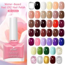 15 ml Mtssii Season Colors Glas-Nagellack mit schwarzer Kappe, NoWipe Top Soak Off UV-LED-Nagellack, glitzernde Farbe, Kunst-Nagellack