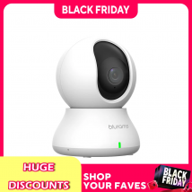 Telecamera Baby Monitor Telecamera di sicurezza domestica HD 2K con rilevamento del movimento e audio bidirezionale, installazione semplice, giorno e notte chiara