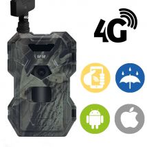HC-880Pro Outdoor 4G 30MP 2K APP Steuerung Nachtsicht Falle Spiel 120 Grad Jagd Trail Cam Drahtlose Zellular wild Kamera