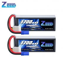 Zeee 4S Lipo Battery 14.8V 60C 3700mAh Softcase with EC5 Plug for RC Cars Boat FPV Drone Battery UAV Airplane Helicopter Parts