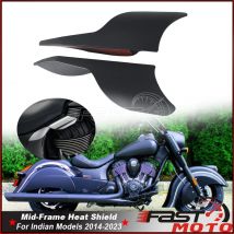 Motorrad Mid-Frame Hitzeschild Schutz Abdeckung für Indian 2014-2023 Chief Chieftain Springfield Vintage Roadmaster Dark Horse