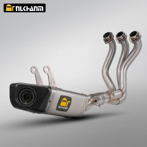 For MT-09 FZ-09 Tracer 900 XSR900 MT09 2014-2020 Link Pipe Carbon Muffler Full System Motorcycle Exhaust Escape Moto