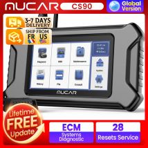 Mucar cs90 profession elle auto diagnose automobil diagnose werkzeug auto obd2 scanner 28 reset obd scan airbag srs dpf tpms