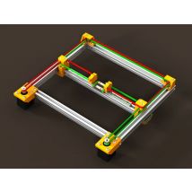 Funssor CoreXY Frame v.2.0 for laser and 3D printer DIY 2020 extrusion frame with MGN12C linear