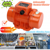 Strumento di vibrazione del motore di vibrazione del vibratore del calcestruzzo di 3 fasi 2KN 180W 3600r/mi per l'estrazione mineraria, metallurgia, energia elettrica, Constructio