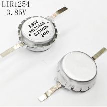 1 TEILE/LOS LIR1254 70mah Knopfzelle Wiederaufladbare Weiche Batterie 3,85 v 4,35 v Für Hochspannung Bluetooth kopfhörer