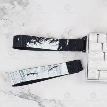 Nastro per tastiera Personalizzazione della cinghia per tastiera meccanica Cinghia per tastiera con asse magnetico Wooting Atk68 Drunkdeer Looting Decor