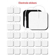 10/20 PCS Non-woven Fabric Electrode Pads EMS Muscle Stimulator Patch Reusable Replaceable Self-adhesive Massager Stickers