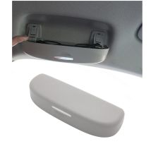 Auto Brillenetui Sonnenbrille Halter Brillenhalter Brillenfach für Audi A4 B8 B9 A3 8V Q3 Q5 Q7 Zubehör Innenraum Grau