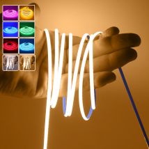 DC 12V COB Strip 320Leds/M Width 3MM White/Pink/Red/Yellow/Ice Blue/Green TV Backlight Home Decor Flexible Ribbon Rope LED Light
