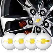 4Pcs 56mm Auto Radnabe Kappe Metall Emblem Aufkleber Zubehör Für Chevrolet Cruze Captiva Sonic Malibu Camaro Colorado corsa Volt