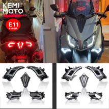 Per Yamaha T-max 530 LED Indicatori di direzione 2012-2016 Tmax530 2013 2014 LED Anteriore Posteriore Lampada Freno di Coda Indicatori Con EmarK