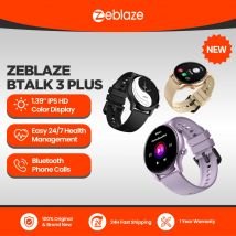 Nuovo Zeblaze Btalk 3 Plus Chiamate vocali Smartwatch 1.39 '' Ampio display a colori HD Monitoraggio della salute Orologio sportivo intelligente