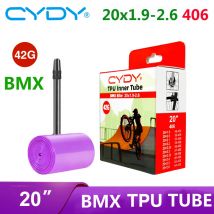 CYDY ultra light BMX bicycle TPU inner tube 20 inches 406 20x1.9/2.0/2.1/2.2/2.25/2.3/2.35/2.4/2.5/2.6 French valve core length