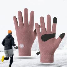 Herbst Winter frauen Dünne Weiche Warme Handschuhe Volle Finger Touchscreen Reiten Handschuhe Outdoor Sport Radfahren Lauf Handschuhe