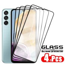 1/2/3/4PCS Pełna osłona szklana do Samsung M15 Szkło Samsung Galaxy M15 5G Szkło hartowane 9H Pełna osłona ekranu Samsung M15