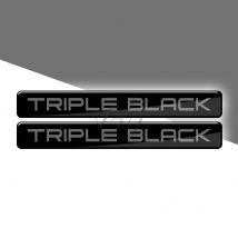 Per BMW Motorrad F700GS F800GS F750GS F850GS R1200GS R1250GS decalcomanie 3D resina triplo adesivo nero