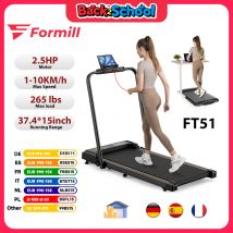 Formill-cinta de correr FT51 2 en 1, velocidad máxima de 1 a 10 km/h, máquina de correr para el hogar
