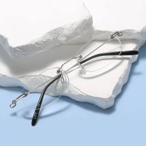 Ultraleichte TR90 Speicher Metall Randlose Lesebrille Männer & Frauen Presbyopie Brillen Mode Randlose Brillen Gute qualität